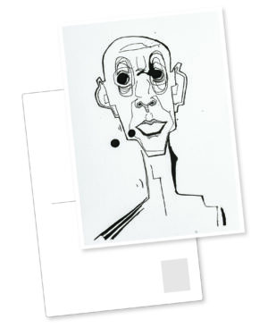 Personalized Postcard from the Artist