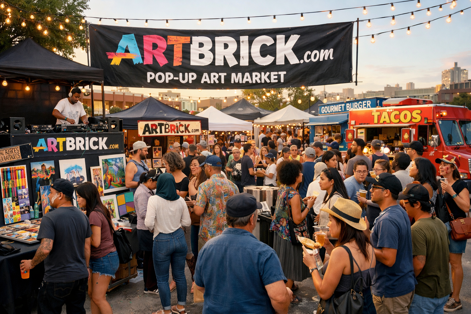 ArtBrick Pop-Up Gallery & Art Market